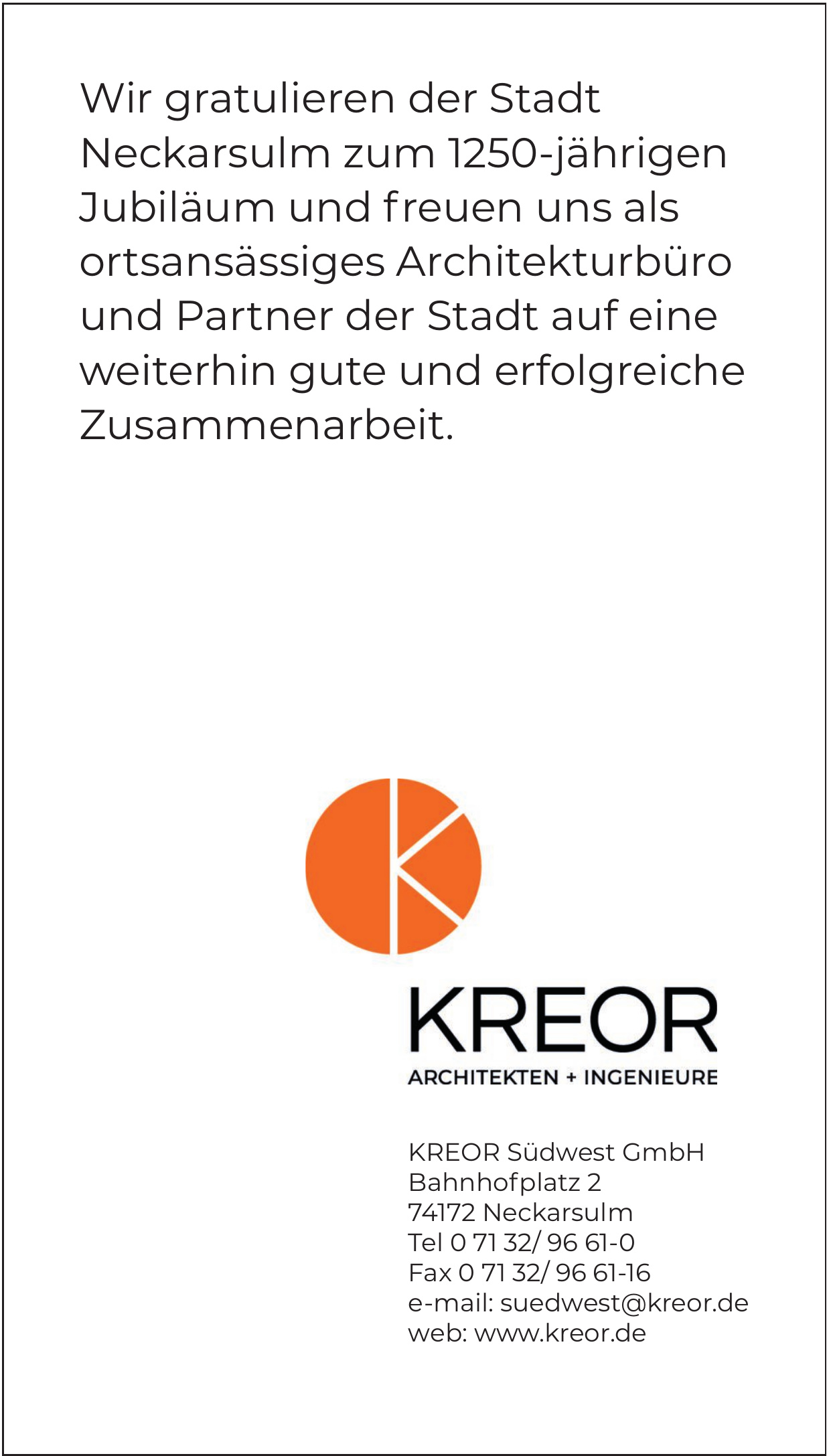 KREOR Südwest GmbH KREOR Südwest GmbH