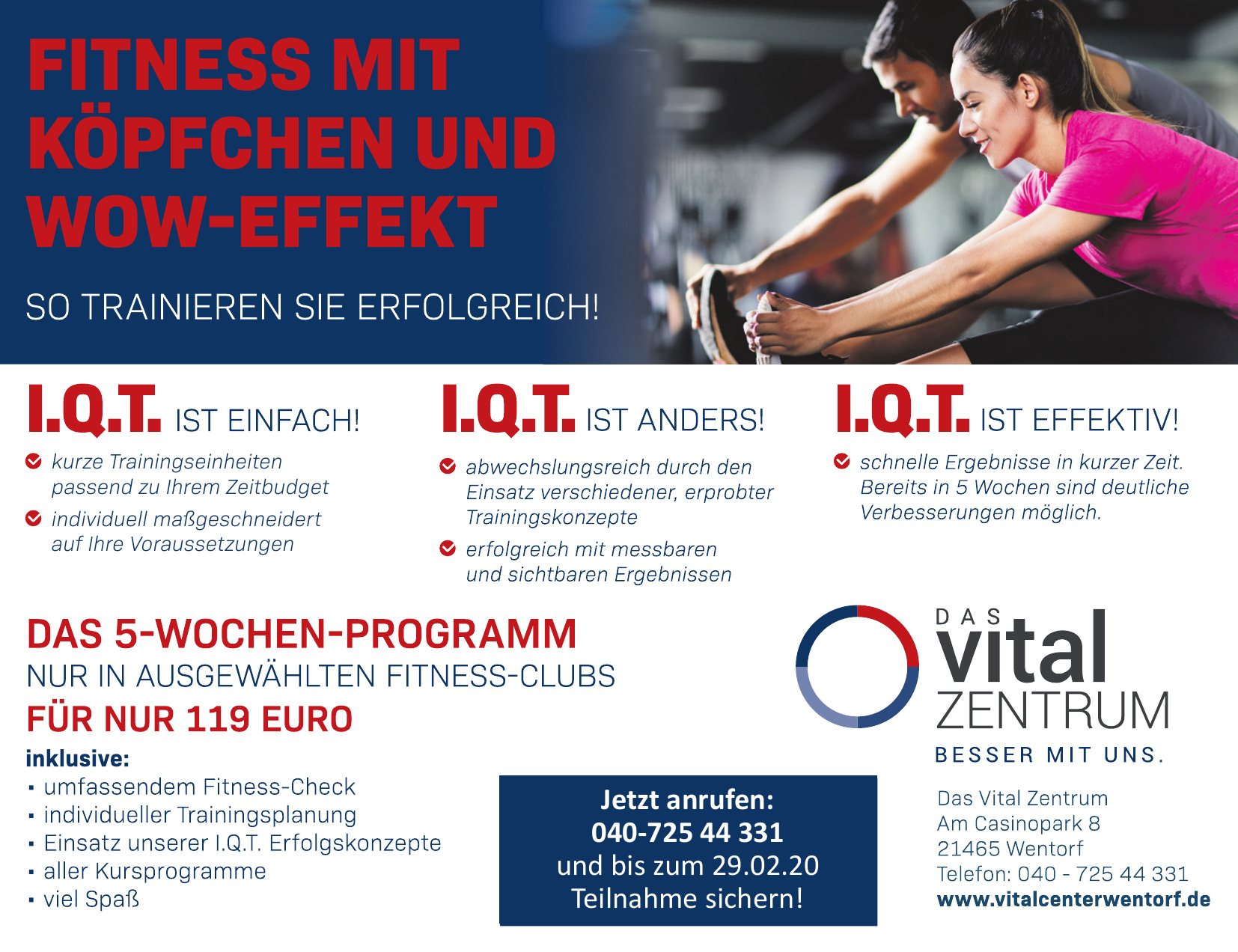 Das Vital Zentrum Das Vital Zentrum