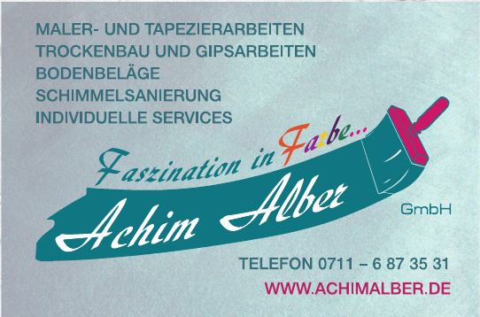 Achim Alber - Maler- und Stukkateurbetrieb