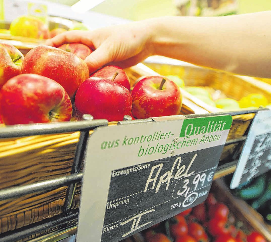 Äpfel, aber auch andere Obstsorten und Gemüse sind für eine gesunde Darmflora essenziell wichtig. Foto: Inga Kjer Äpfel, aber auch andere Obstsorten und Gemüse sind für eine gesunde Darmflora essenziell wichtig. Foto: Inga Kjer