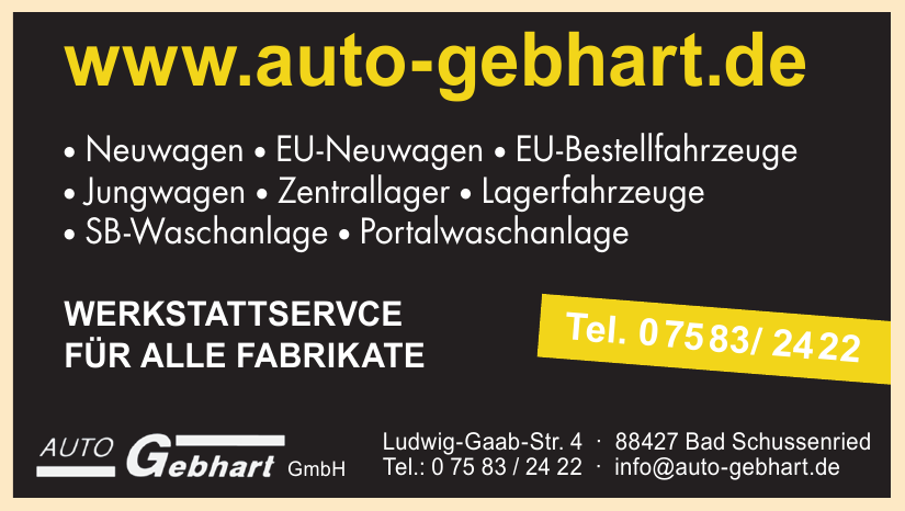 Auto Gebhart GmbH Auto Gebhart GmbH