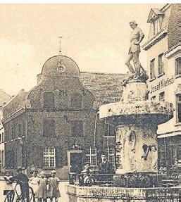 Eine historische Ansicht des Buttermarkts Eine historische Ansicht des Buttermarkts
