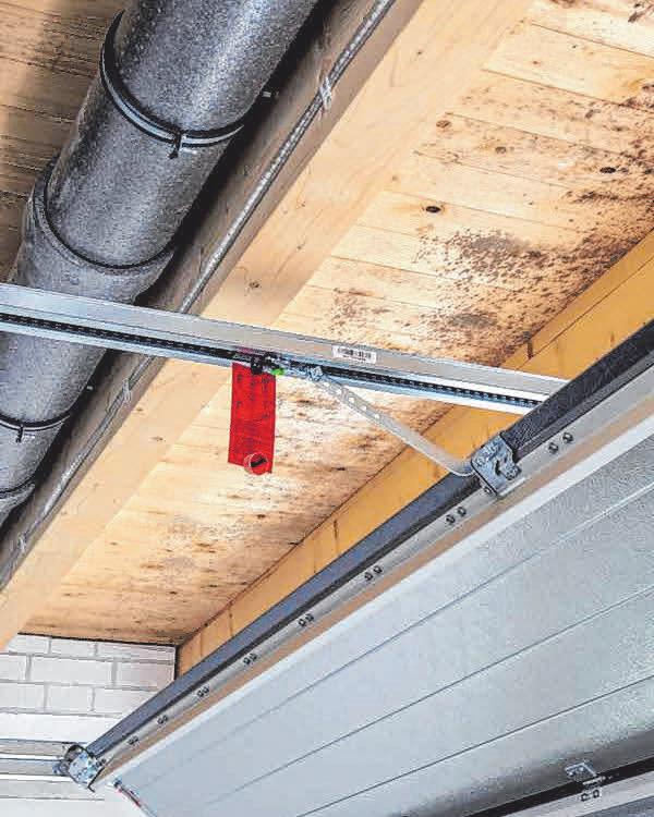 Schimmel in der Garage ist keine Seltenheit. FOTO: DJD/HÖRMANN Schimmel in der Garage ist keine Seltenheit. FOTO: DJD/HÖRMANN