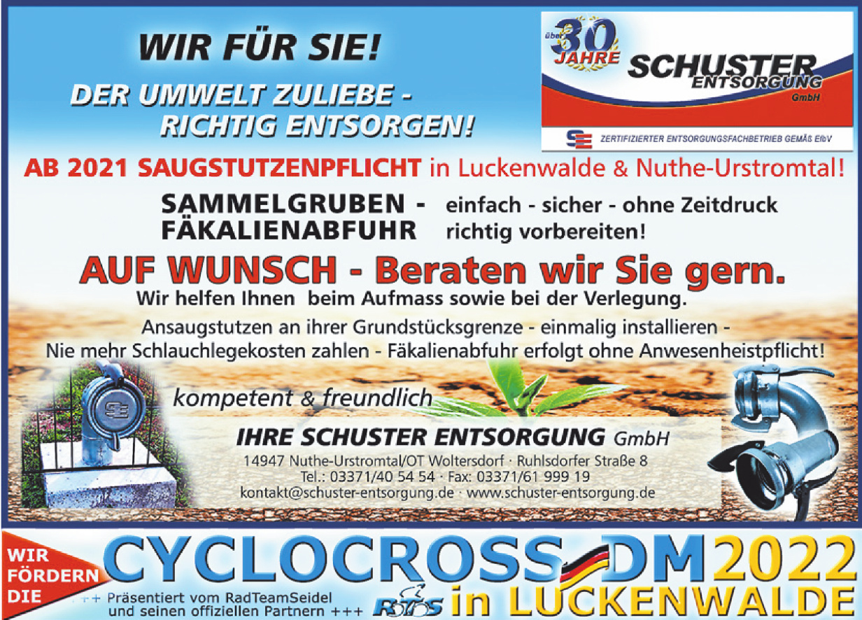 Ihre Schuster Entsorgung GmbH Ihre Schuster Entsorgung GmbH