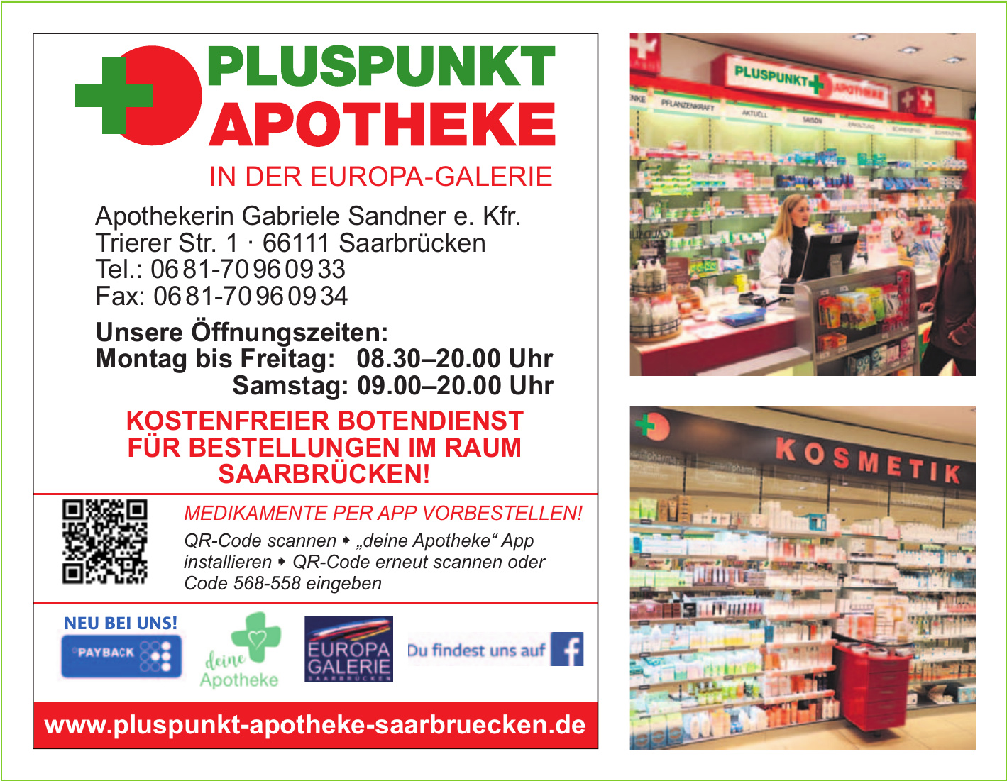 Glückauf-Apotheke in Sulzbach - Gesundheit & Wellness - Saarbrücker Zeitung