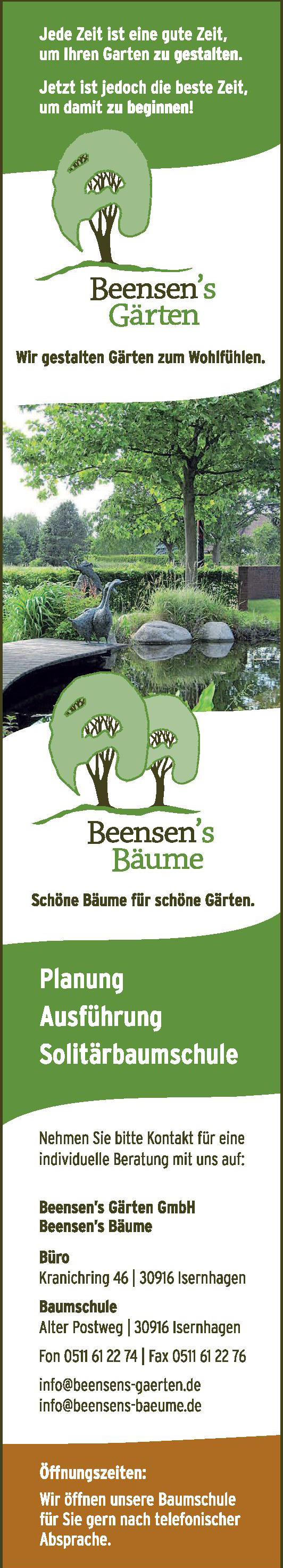 Beensens Gärten GmbH Beensen's Gärten GmbH