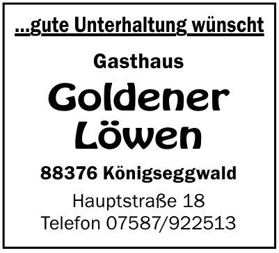 Gasthaus Goldener Löwen Gasthaus Goldener Löwen