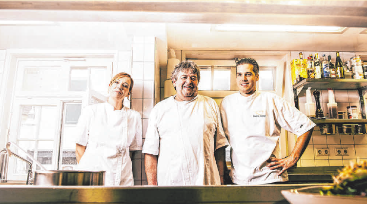 Das Küchenteam. Das Küchenteam.