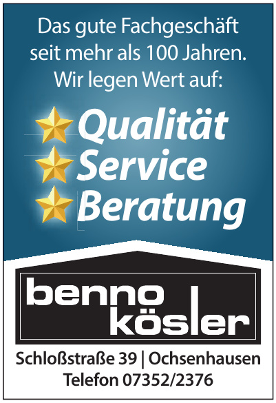 Benno Kösler Benno Kösler