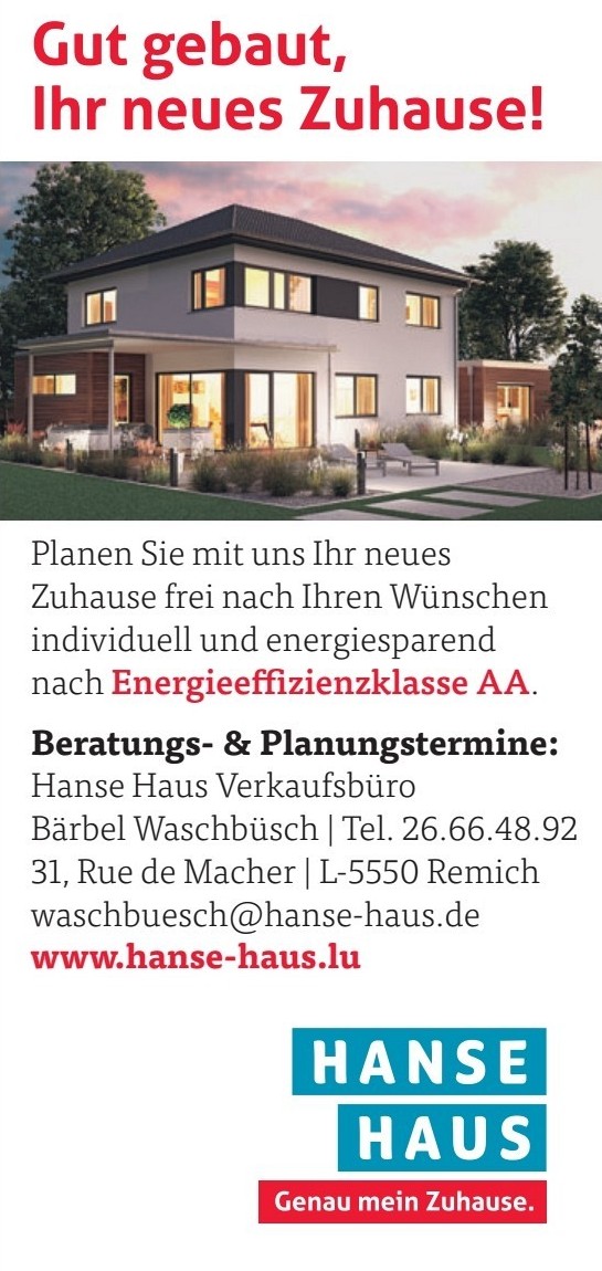 Hanse Haus Verkaufsbüro Bärbel Waschbüsch