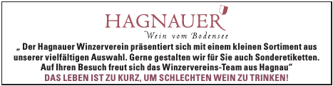 Hagnauer Wein vom Bodensee Hagnauer Wein vom Bodensee