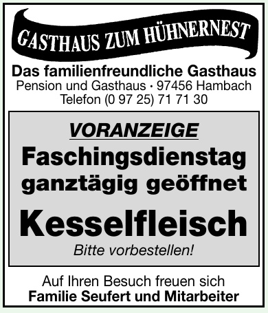 Gasthaus Zum Hühnernest Gasthaus Zum Hühnernest