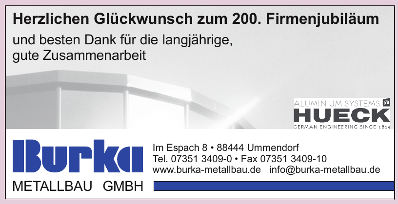Burka Metallbau GmbH Burka Metallbau GmbH