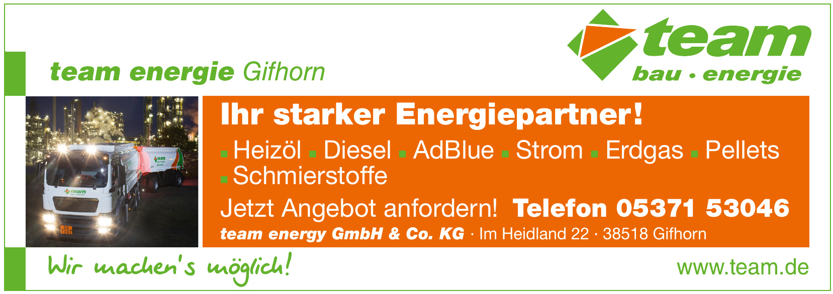 team energie GmbH & Co. KG team energie GmbH & Co. KG