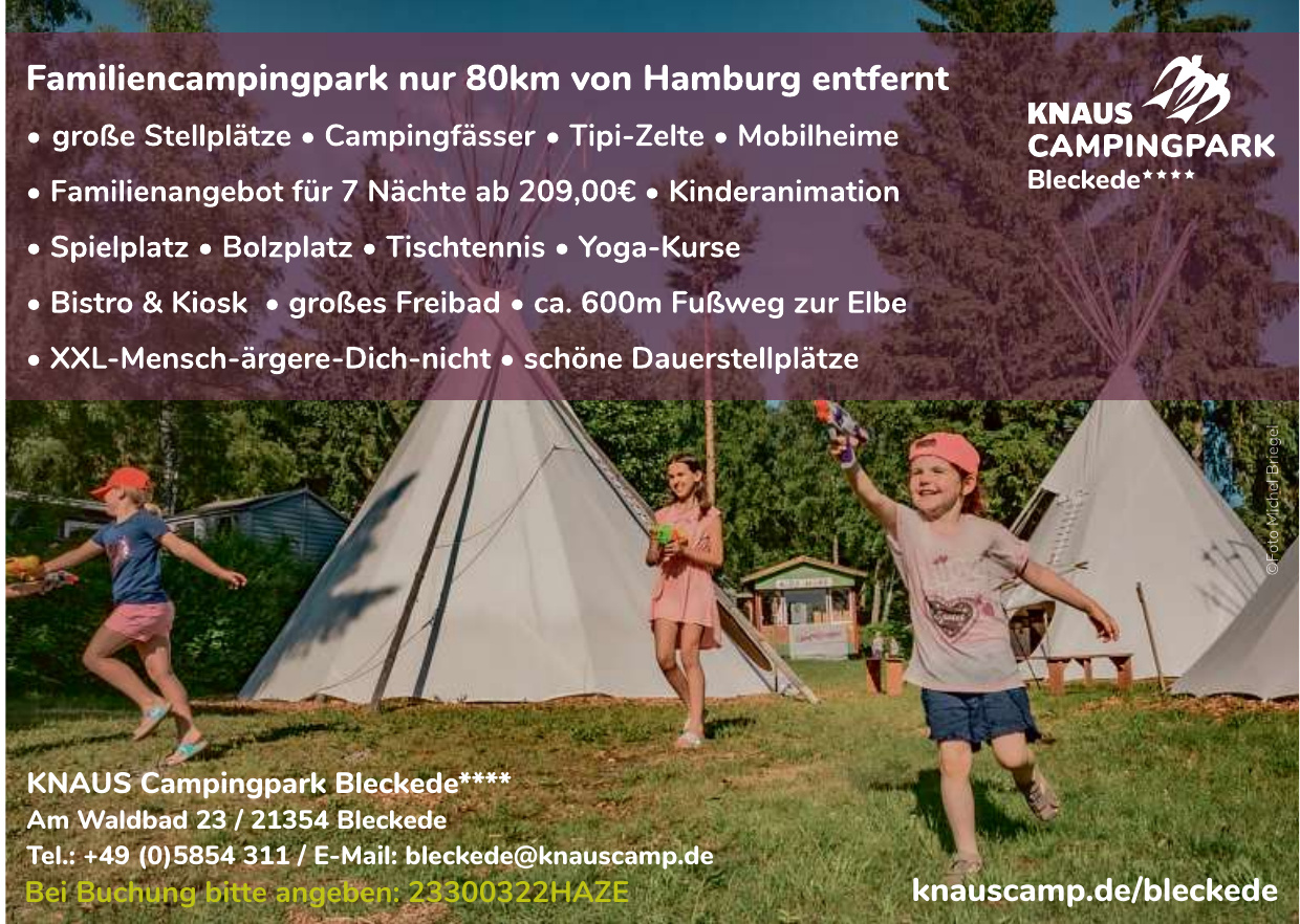 KNAUS Campingpark Bleckede****