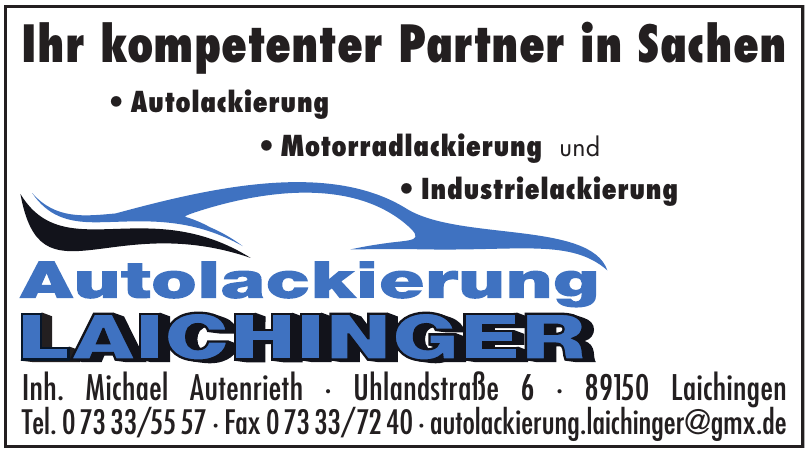 Autolackierung Laichinger Autolackierung Laichinger