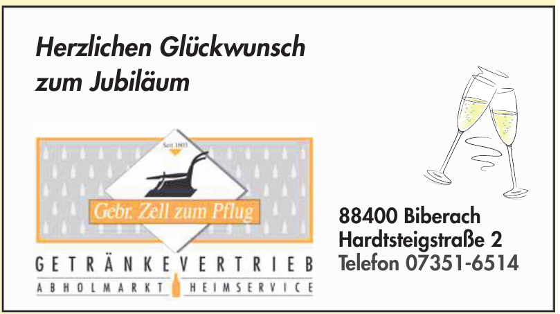 Gebrüder Zell zum Pflug e. K. Gebrüder Zell zum Pflug e. K.