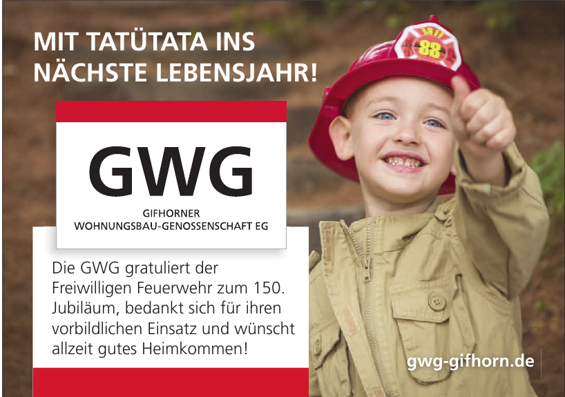 GWG Gifhorner Wohnungsbau-Genossenschaft eG GWG Gifhorner Wohnungsbau-Genossenschaft eG