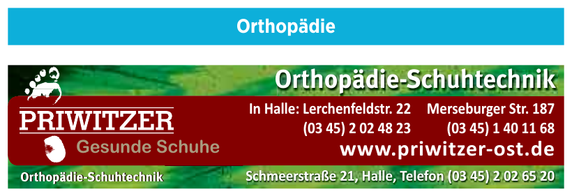 Priwitzer Orthopädie-Schuhtechnik GmbH Priwitzer Orthopädie-Schuhtechnik GmbH