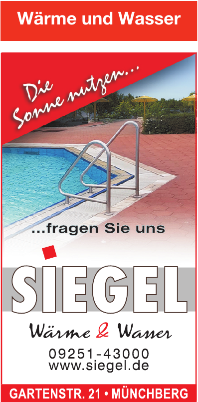 Siegel Wärme & Wasser Siegel Wärme & Wasser