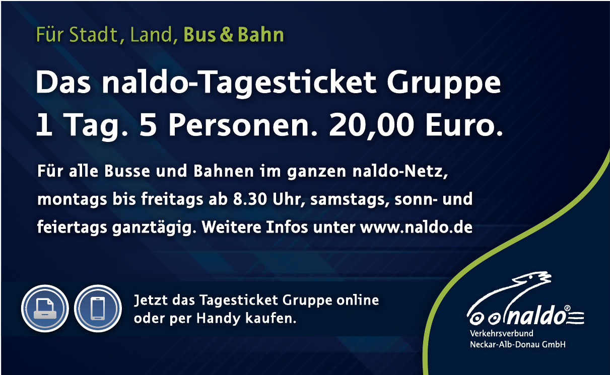 naldo Verkehrsverbund Neckar-Alb-Donau GmbH naldo Verkehrsverbund Neckar-Alb-Donau GmbH