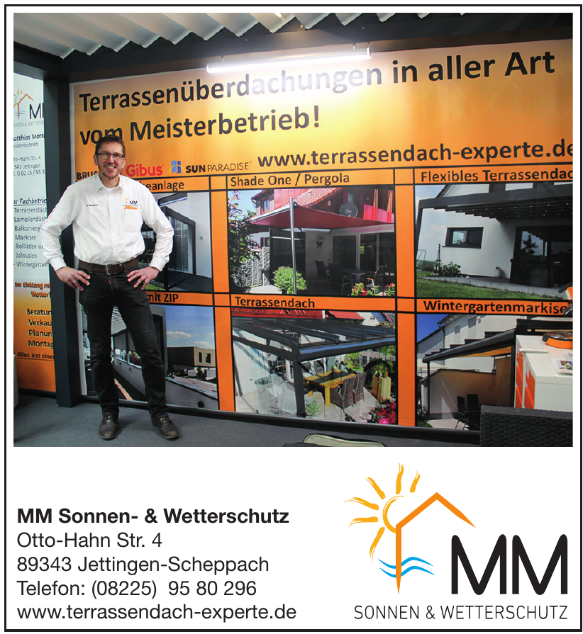 MM Sonnen- & Wetterschutz MM Sonnen- & Wetterschutz