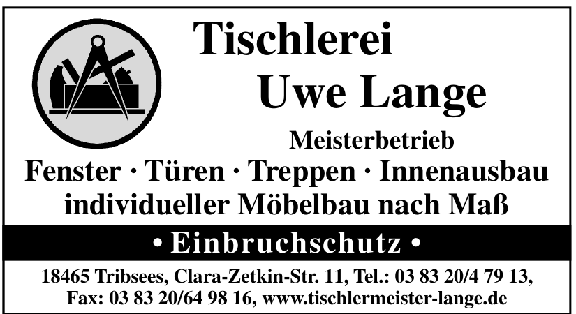 Tischlerei Uwe Lange Tischlerei Uwe Lange