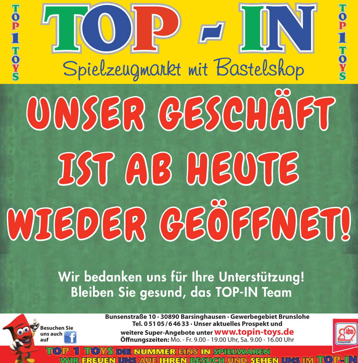TOP-IN Spielzeugmarkt TOP-IN Spielzeugmarkt