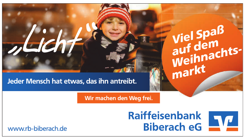 Raiffeisenbank Biberach eG Raiffeisenbank Biberach eG