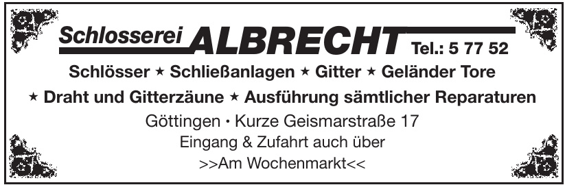 Schlosserei Albrecht Schlosserei Albrecht