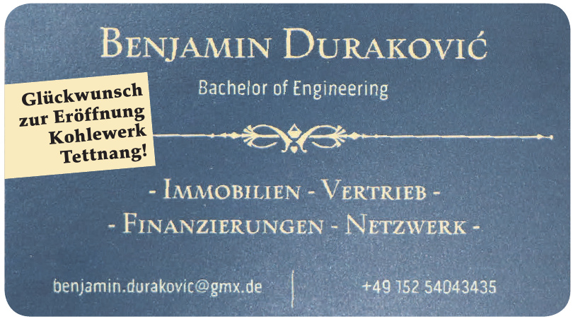 Benjamin Durakovic Benjamin Durakovic