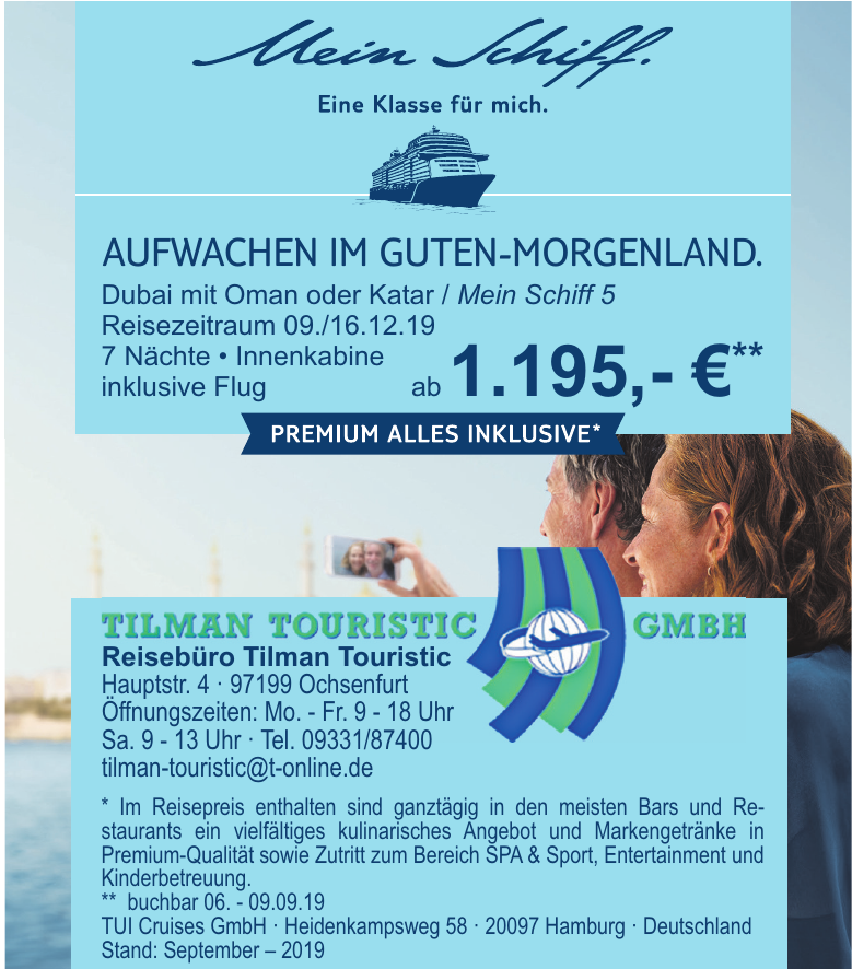 Tilman Touristic GmbH - Reisebüro Tilman Touristic Tilman Touristic GmbH - Reisebüro Tilman Touristic