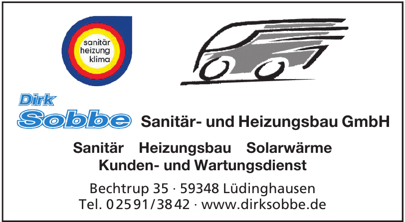Dirk Sobbe Sanitär- und Heizungsbau GmbH Dirk Sobbe Sanitär- und Heizungsbau GmbH