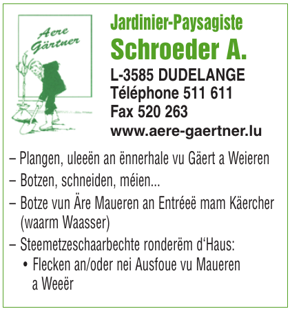 Jardinier-Paysagiste Schroeder A.