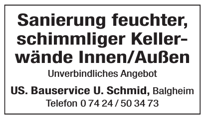 US. Bauservice U. Schmid US. Bauservice U. Schmid