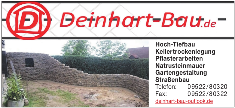 Deinhart Bauunternehmen Deinhart Bauunternehmen
