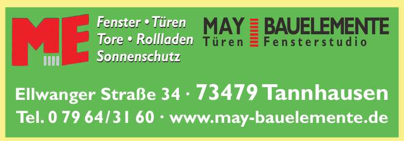 May Bauelemente May Bauelemente