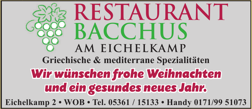 Restaurant Bacchus Wolfsburg Restaurant Bacchus Wolfsburg