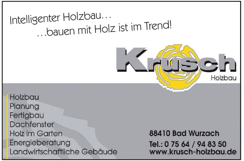 Krusch Holzbau Krusch Holzbau