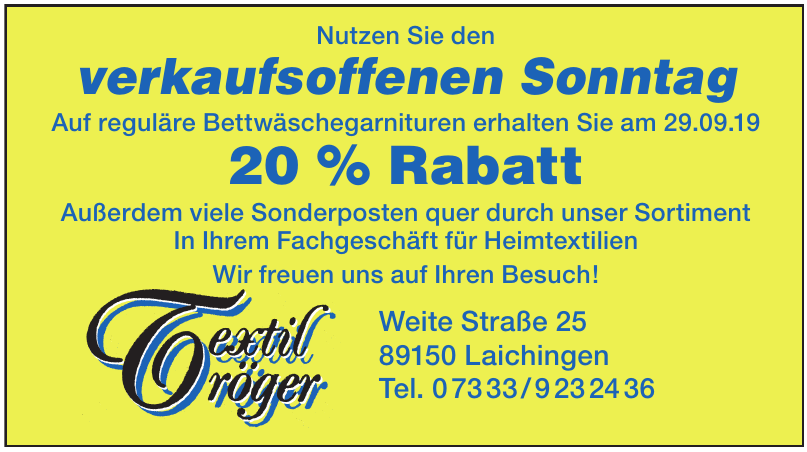 Textil Tröger Textil Tröger