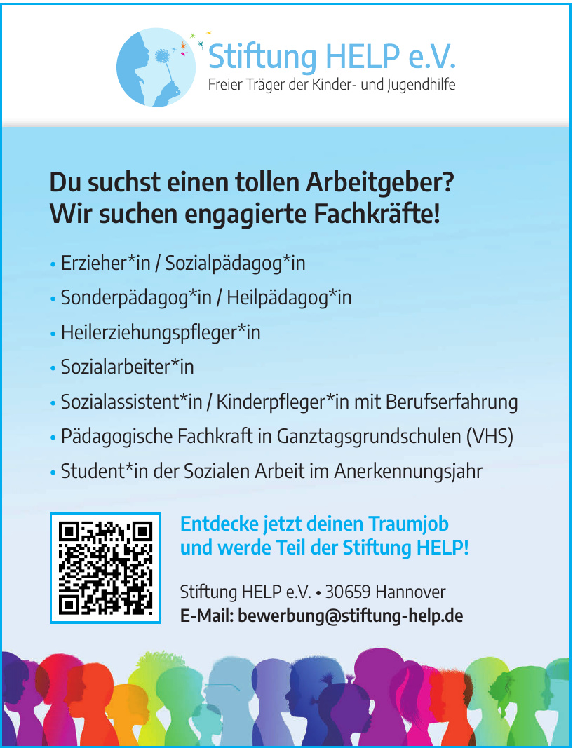 Stiftung Help e.V. Stiftung Help e.V.