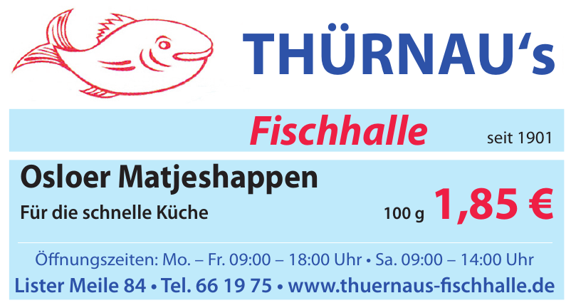 Thürnau´s Fischhalle Thürnau´s Fischhalle