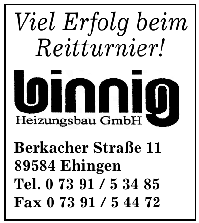 Binnig Heizungsbau GmbH Binnig Heizungsbau GmbH