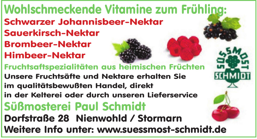 Süßmosterei Paul Schmidt Süßmosterei Paul Schmidt