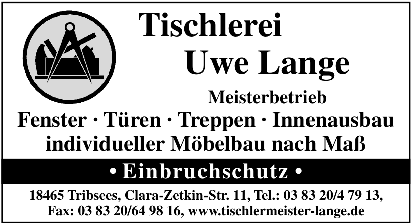Tischlerei Uwe Lange Tischlerei Uwe Lange