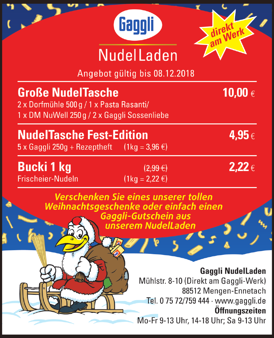 Gaggli NudelLaden Gaggli NudelLaden