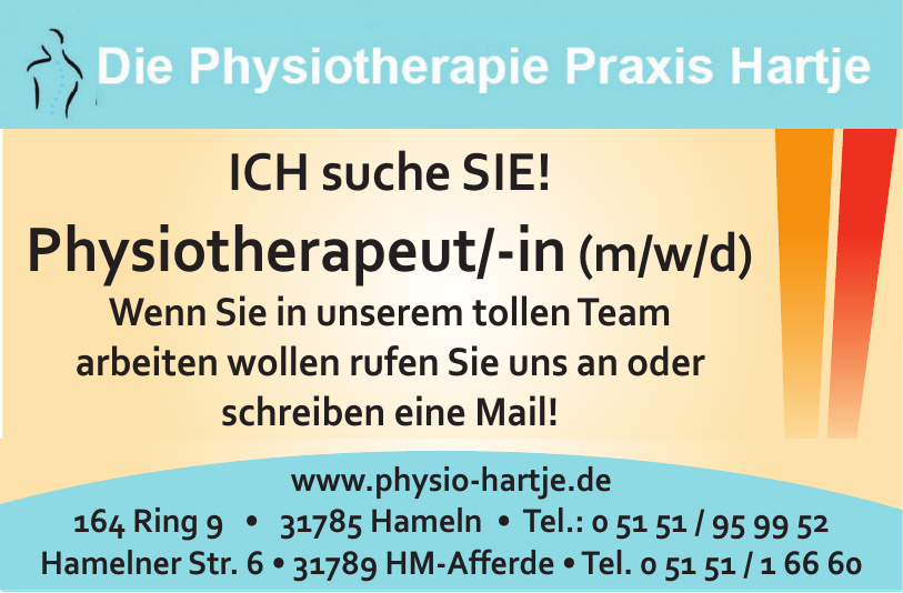 Die Physiotherapie Praxis Hartje