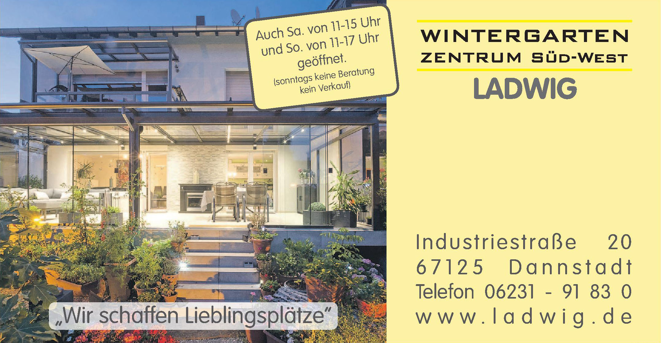 Wintergarten Zentrum Süd-West Ladwig Wintergarten Zentrum Süd-West Ladwig