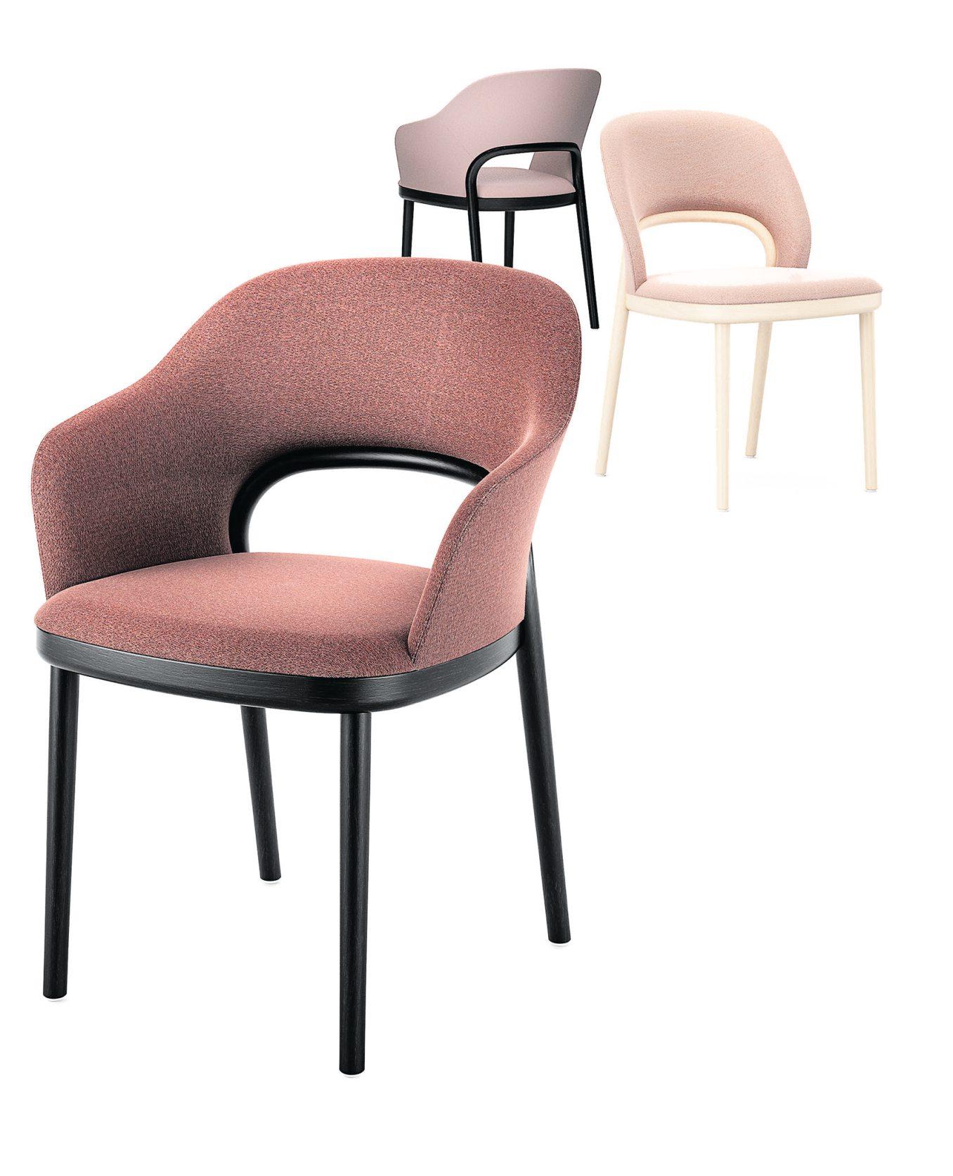 Polsterstuhl «520» von Thonet, Design: Marco Dessí Polsterstuhl «520» von Thonet, Design: Marco Dessí