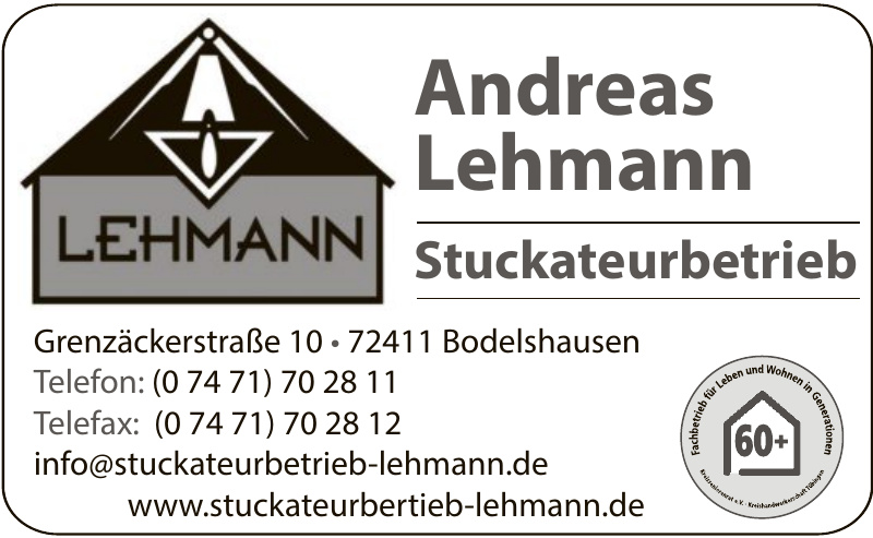 Andreas Lehmann Stuckateurbetrieb